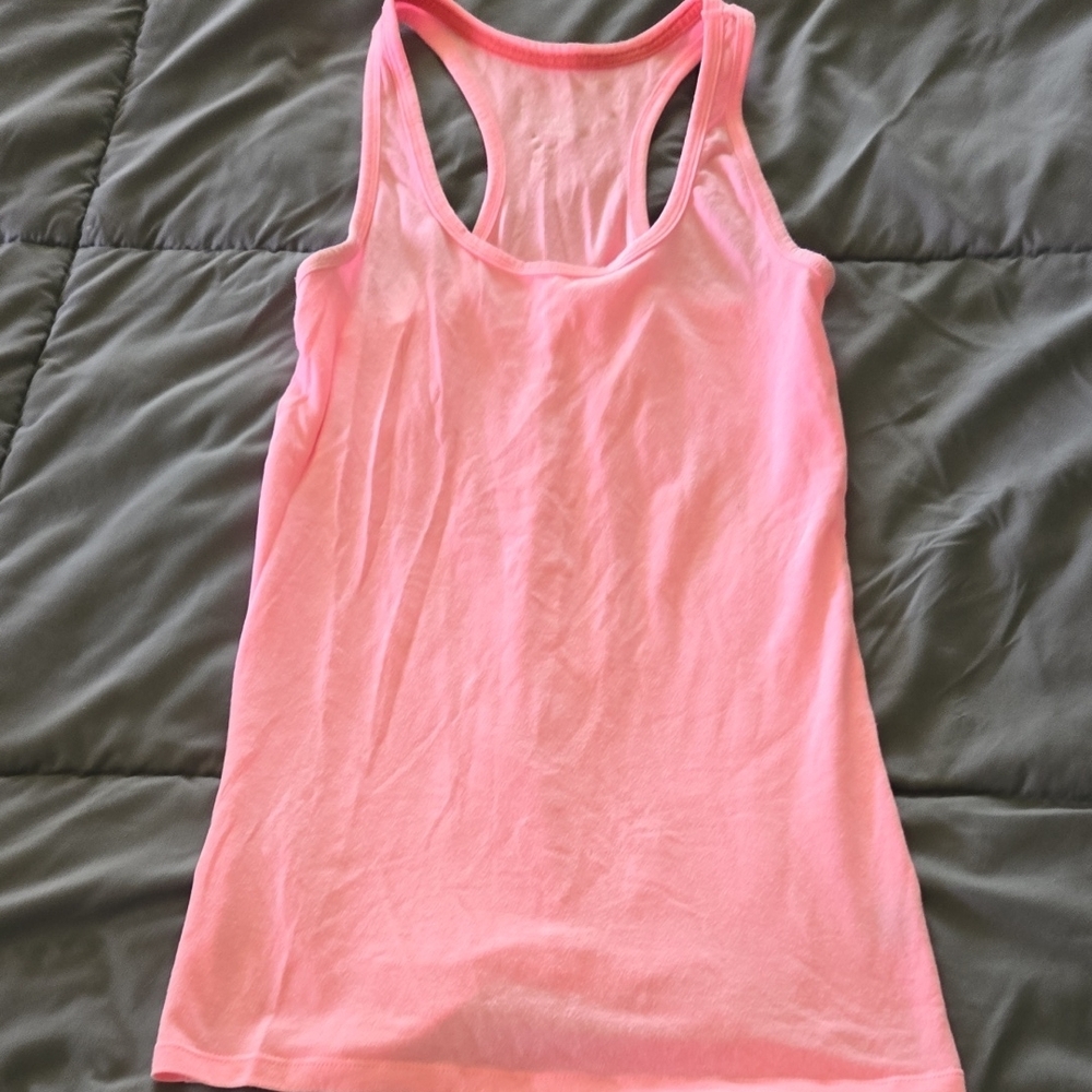 Rue21 Pink Fitted Sleeveless Tank Top Jr's / Women's Medium